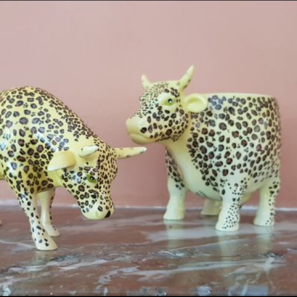 Cow Parade “Leopard” Ceramic Cow Mug